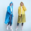 Capas de chuva não descartáveis acolchoadas adulto capa de chuva ao ar livre EVA moda leve