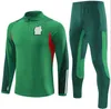 2023 2024 Mexiko Tracksuit Training Suit 23 24 Fotbollsspåren Men kit vuxen set sportkläder fotboll tröjor mexico barn träning uniformer