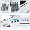 6 in1 H2 O2 Hydra Dermabrasion Aqua Peel RF Bio-Lipting Spa Hydro materermabrasion machine machine cold hammer spray hcrwu