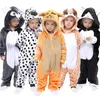 Piżama kigurumi kombinezon bejs onesie dzieci jednorożenki dla dzieci koc kreskówki dla dzieci śpiący kostiumy zimowa chłopiec jumspuit 231027