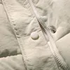 女性のベスト女性冬の暖かいベストスタンドカラージッパーオーバーコート軽量ソリッドカラーの袖なしのウエストコートアウターウェアとポケット