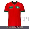 Maillot Maroc Morocco Soccer Jerseys Hakimi En-Nesyri Ziyech Moroccan Shird World Cup Playerバージョンキッズキット22/23 Ounahi Z 10.29