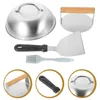 Mugs Burger Press Tool Metal Making Tools Presser Silica Gel Kitchen Patty Maker Griddle