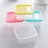 Contenitore quadrato per frutta e verdura Contenitore per congelatore per frigorifero a microonde Piccolo contenitore in plastica per alimenti in PP per bambini 300 ml 1224672