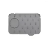 Robinet de rangement de cuisine tapis en Silicone absorbant évier Protection contre les éclaboussures Drainage éponge support de séchage Protection de comptoir de salle de bain