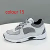 designer shoes calfskin Casual shoes women Suede Leather Trainers Reflective Sneakers man lace-up Flat Trainers Letters woman Shoes platform men sneakers s