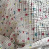 Cobertores bebê musselina quadrados cobertor algodão nascido inverno xadrez infantil na cama fralda banho