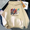 Sweats à capuche pour femmes Tengen Toppa Gurren Lagann Sweat à capuche Kamina Simon Yoko Littner Nia Teppelin Team Sweatshirt Y2k Vêtements Streetwear Femmes Hommes