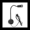 Wall Lamp Wall-Mounted Reading Hose Bedside Switch Control Minimalist Style Lamp(Black EU Plug)