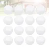 Dekorativa figurer bollar Craft Polystyrene White for Christmas DIY Projects Flower Arrangement Tree Ornaments