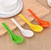 Cucchiai 300 pz/lotto Gancio Colorato Cucchiaio Melamina Ciotola Zuppa Miele Porridge Stoviglie SN3359