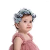 Hair Accessories Girls Children Headwear Lace Flower Clips Barrettes Hoops Hairbands Ornament