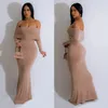 Slash neck maxi vestido feminino sexy magro ajuste bodycon longo maxi vestidos club wear navio livre