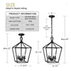 Hängslampor American Chandelier Retro Industrial Style Farmhouse Country Restaurant Bar Table Lamp Kitchen Corridor Iron Light