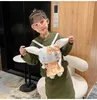 stilfulla kvällspåsar Autumn Winter New Korean Edition Ins Funny Personalized Fun Plush Duck Doll Soft Girl Student Crossbody Bag