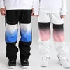 Pantaloni da sci 2023 Sci Inverno Outdoor Traspirante Termico Snowboard Neve Impermeabile Pantaloni larghi e comodi Uomo Donna