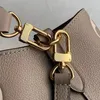 Neonoe kova çantası moda çanta çantası kabartmalı mektup graind orijinal deri omuz crossbody çantaları çiçek baskısı çizme taban çanta ayarlanabilir kayış