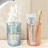 Tasses Brosse à dents tasse de secours de la bouche de famille simple pour brosser les dents couple lavage