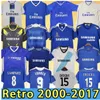 HAZARD Retro CFC-voetbalshirts Kit Lampard Torres Drogba 00 01 03 05 06 Voetbalshirt GULLIT Oscar Mata Hughes Terry COLE ZOLA Vialli 07 2008 2011 2012 2013 14 15 16 17