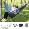 Mobilier de camping Hamacs de jardin en plein air Fournitures de camping de plage Portable Pliant Balcon Net Hamac touristique Balançoire Chaise pour femmes