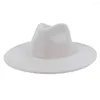 Berets Unisex Men's 9.5 CM Big Wide Brimmed Hat Women's Peach Heart Solid Suede Top Hats Jazz Fedora Designer Party Fascinator Cap