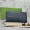 5A Borsa di design Portafoglio da uomo di marca Lettere di marca classiche Portafogli verticali Zippy Porta carte di marca di lusso balck Abito lungo Clip di stoccaggio Pochette Portamonete Tasca