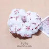 New Arrival Plush Christmas Snowflake Hair Rope Autumn Winter Sweet Plush Soft Girls Hair Ties Elastic Hair Band Headwear Accessories 2884