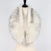 Sciarpe Sciarpa di lusso spessa pelliccia sintetica elegante colletto invernale soffice da donna per un calore accogliente leggero