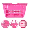 Storage Bags Portable Shelves Supermarket Shopping Basket Plastic Baskets Practical Grocery Home