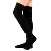 Women Socks Edhomenn S عالية الفخذ فوق جوارب الركبة كابل الحذاء المتماسك طويل الشتاء