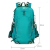 Mochila 40L Escalada Grande Capacidade Esportes Ao Ar Livre Saco de Acampamento Caminhadas Montanhismo À Prova D 'Água Leve Mochila de Viagem