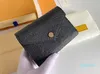 High Quality Luxurys Designers Wallets Purse Bag Fashion Short Victorine Wallet Embossed Monograms Empreinte