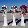 Upscale Wedding Ceremony Decorations White Roman Column Square Greek Pillar Cylindrical Party Event Road Cited Props 2Pcs Lot