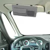 Bilarrangör Sun Visor Multi-Layer Pouch for Automotive Interior Accessories Eyeglasses