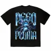 Peso Pluma Doble P Tour Merch Oversized T Shirt Women Men Summer Fashion Crewneck Short Sleeve Cotton Funny Tshirt Graphic Tees