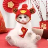 Porte-chat 67JE pour Costume, chapeau, casquette pour chiot, accessoires de déguisement pour l'année de noël, matériau doux et confortable, sans danger pour les animaux