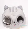 Kattenmand Cave Cat Head Shaped Pet Kitten Kussen