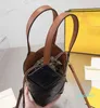 Designer String tote bags Bucket Bag Weave Crossbody Handbag Removable