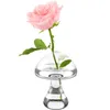 Wazony grzybowy szklany wazon przezroczysty kwiat garntu hydroponiczne dekoracja stolika domowego