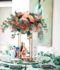 35 cm glicine peonia rosa fiore artificiale palla centrotavola decorazione bouquet da sposa composizione floreale sfondo tavolo fiore vite ZZ