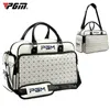 Sacos de golfe PGM Grande Capacidade Roupas de Couro À Prova D 'Água Sapatos Bolsa Dupla Camada Bolsas Esportivas YWB016 231030