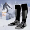 Sports Socks Winter Warm Men Women Thick Ski Outdoor Snowboard Soccer Climbing Hunting Warmers Cotton Long Stocking