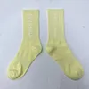 Chaussettes de sport pour hommes et femmes, chaussettes hautes ESS, en coton, pour loisirs, Jogging, basket-ball, chaussettes à air humide