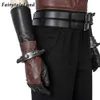 Accessoires voor kostuums voor volwassenen Final Fantasy VII Remake Cloud Cosplay Bloomers Broekriemen met schouderpantser FF Arm Props Riemen