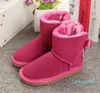 Kids Boots Genuine Leather Australia Girls Boys Ankle Winter Boot For Kids Baby Shoes warm ski toddler Fashion new Sneakers
