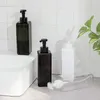 Liquid Soap Dispenser Amber Foaming Refillable Pump Bottle For Shampoo Body Wash Lotion Foam Bottles Conditioner