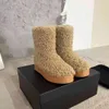 2023 Botas de neve para deserto com sola grossa da marca de designer de moda outono/inverno mais recente