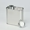 Storage Bottles 1pc Silver Tinplate Coffee Bean Tank Powder Sealed One-way Valve Exhaust Portable