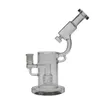 Wysokość 250 mm ciężki szklany mikroskop Bong Hookahs Nasiona życia Perc Water Rury Sol Dab Rig o średnicy 60 mm Bubbler Rozmiar 14,4 mm FC-MIC PG3059