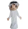 Christmas Arab Boy Mascot Costumes Halloween Fancy Party Robe Cartoon Characon Carnival Noël publicitaire Téniture de costume de fête d'anniversaire